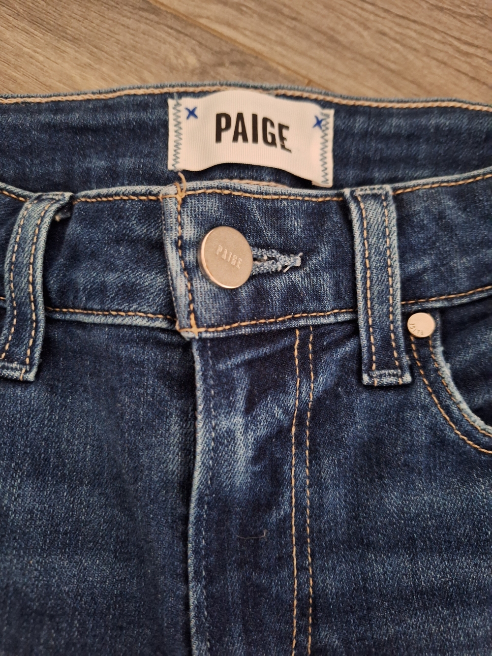 Paige Hoxton Ankle High Rise Skinny Jeans Size 25 Anthropologie - Picture 7 of 16